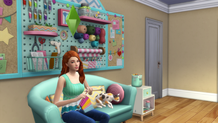 The Sims 4 Nifty Knitting Stuff