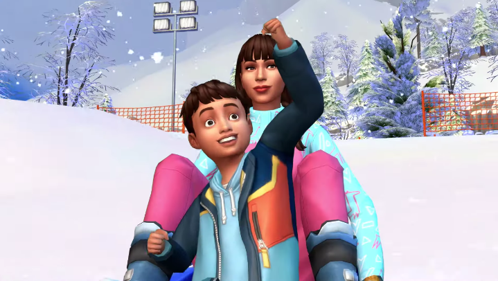 Sims 4: Snowy Escape World, Mt. Komorebi