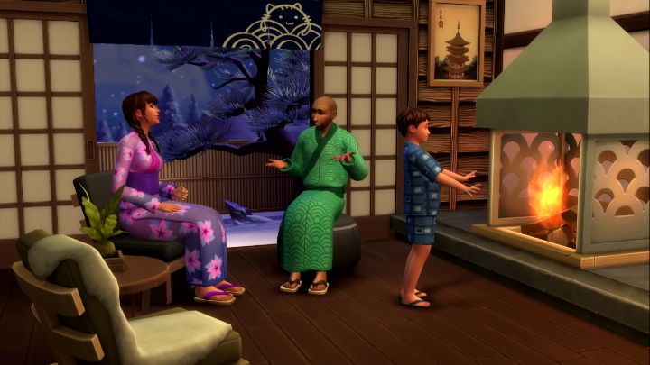 The Sims 4: Snowy Escape CAS (Create-A-Sim) Review