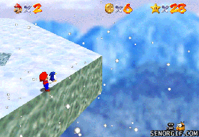 Mario 64 - Penguin Drop