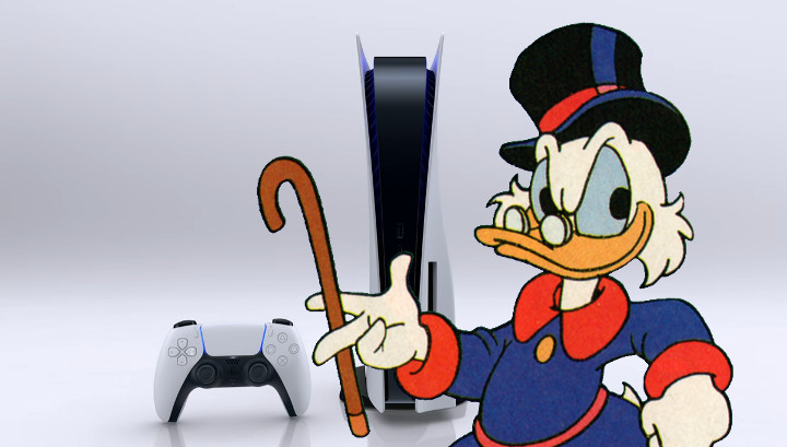 PS5 Scrooge McDuck