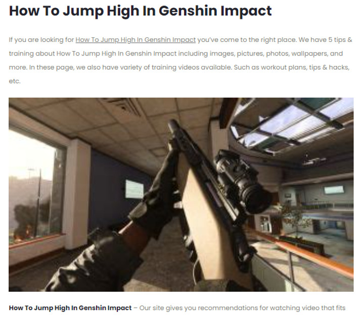 Ganshin Impact Warzone
