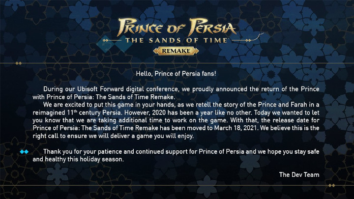 Sands of Time Delay