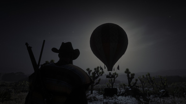 Red Dead Online: When Did This Hot Air Balloon Appear Outside of Tumbleweed?