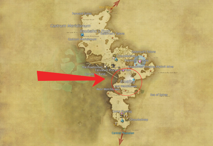 Final Fantasy XIV - Cobalt Ore Location