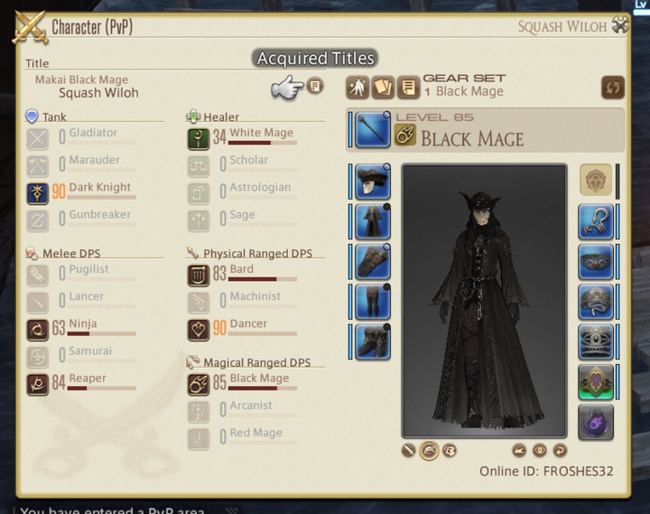 Final Fantasy XIV - Acquired Titles