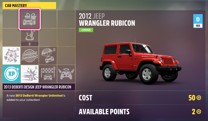 Forza Horizon 5 - Jeep Wrangler Rubicon