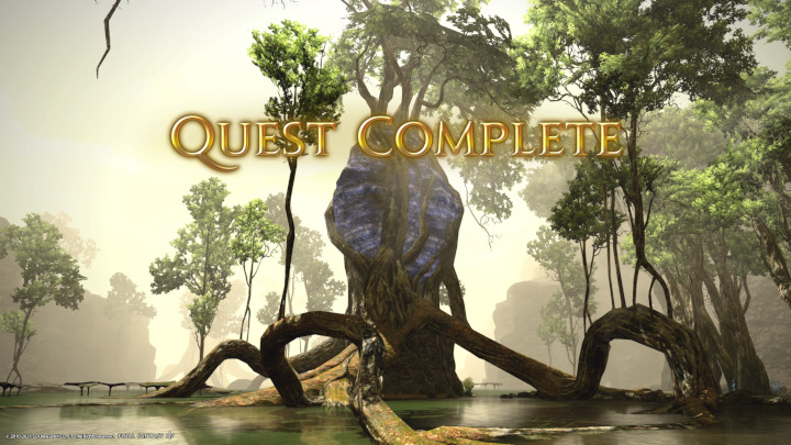 Final Fantasy XIV - Quest Complete