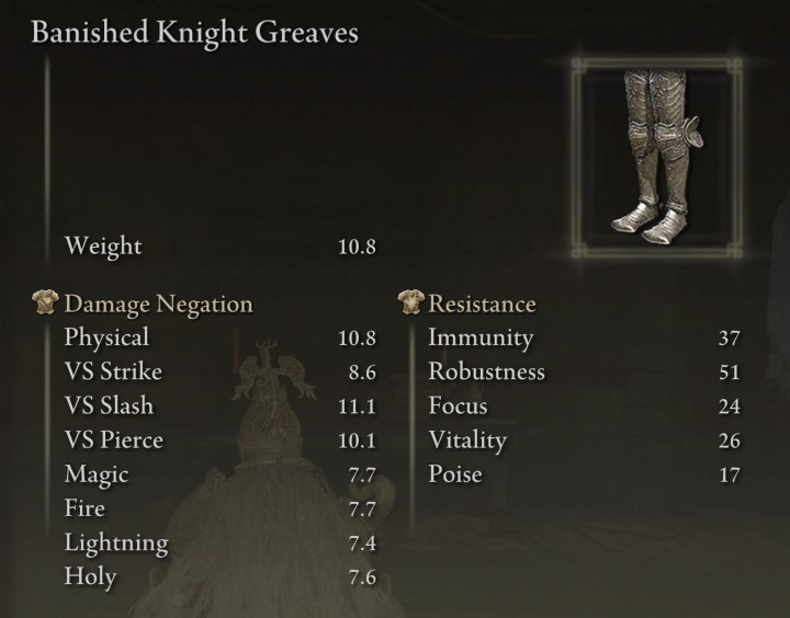 Elden Ring - Banished Knight Greaves