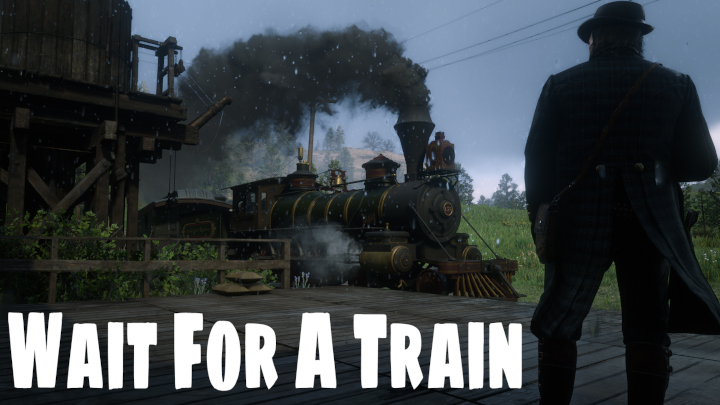 Red Dead Redemption 2 - Wait for a Train