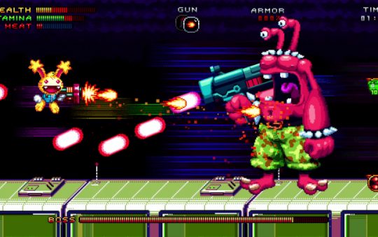 Don’t Sleep on Spectacular Sparky, a ’90s-Styled Mascot Shoot-‘Em-Up