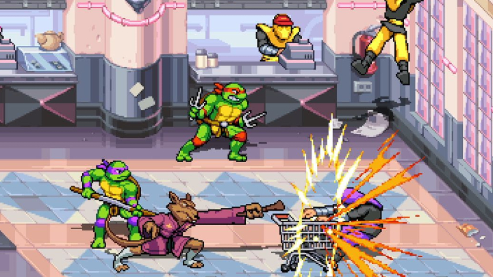 Shredder's Revenge - Donatello and Master Splinter