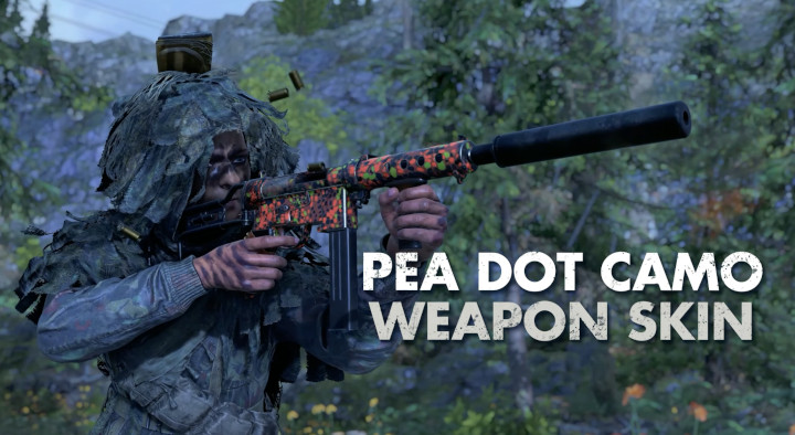 Sniper Elite 5 - Pea Dot Camo Weapon Skin