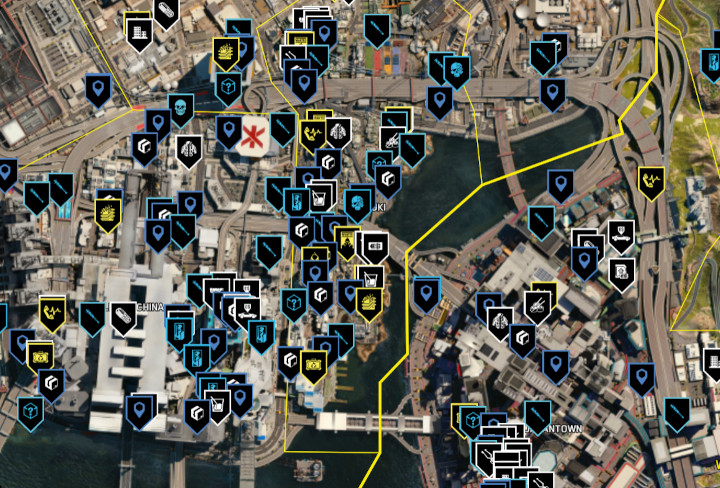 Cyberpunk 2077 - Interactive Map