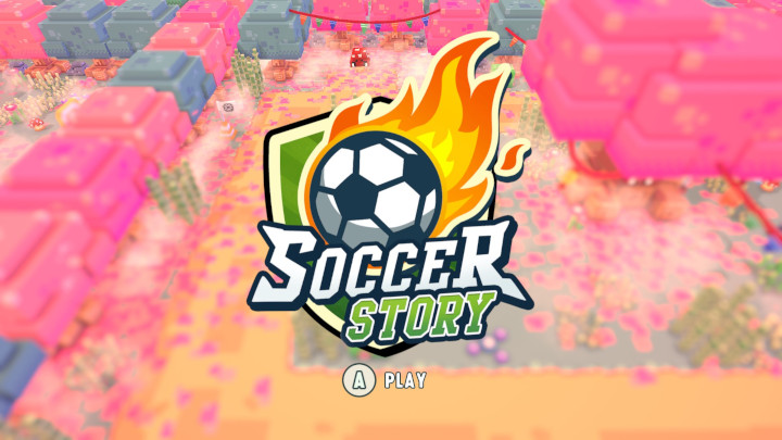 Soccer Story - Title Screen