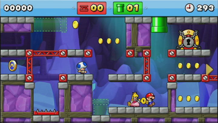 Mario vs. Donkey Kong: Tipping Stars - Wii U Version