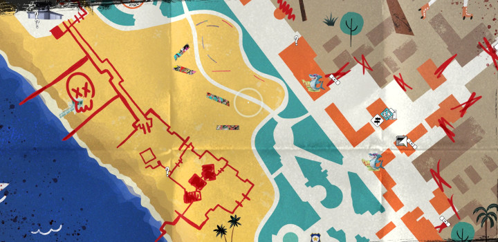 Dead Island 2 - Venice Beach Map